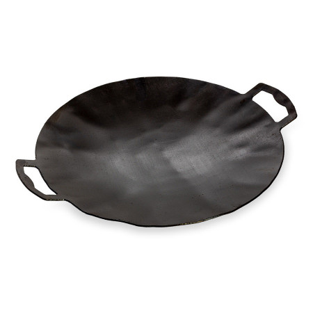 Садж сковорода без подставки вороненая сталь 35 см в Вологде