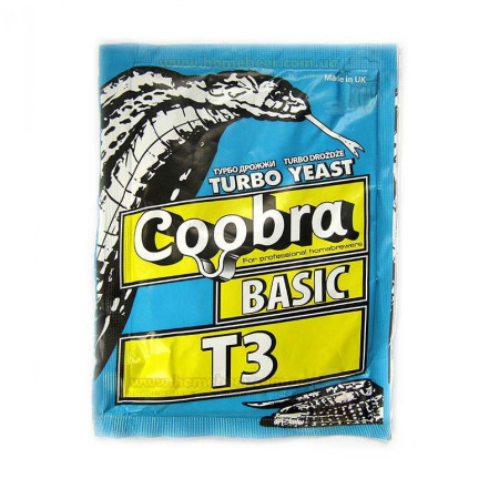 Турбодрожжи спиртовые "COOBRA" BASIC T3 (90 гр) в Вологде