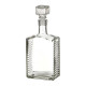 Бутылка (штоф) "Кристалл" стеклянная 0,5 литра с пробкой  в Вологде